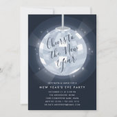 Mitternachtsstars | SILVESTER PARTY EINLADUNG (Vorderseite)