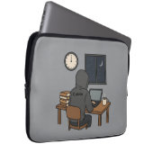 Mitternachtsstudium Laptopschutzhülle (Vorne Rechts)