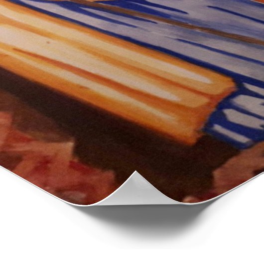 Mitternachtsstunde Poster (Ecke)