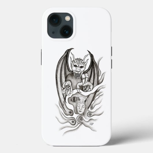 Mitternachtstraum - Devils Case-Mate iPhone Hülle (Rückseite)