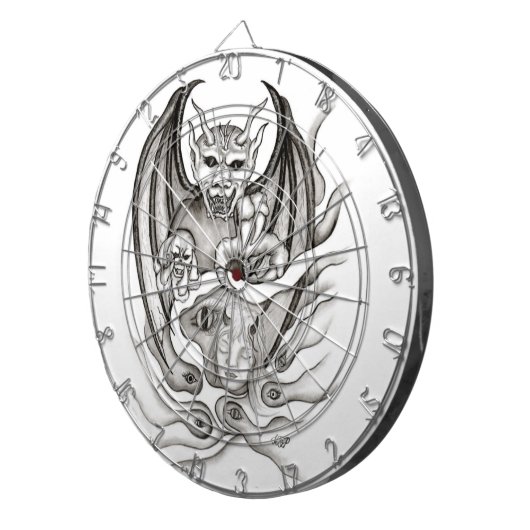 Mitternachtstraum - Devils Dartscheibe (Vorderseite rechts)
