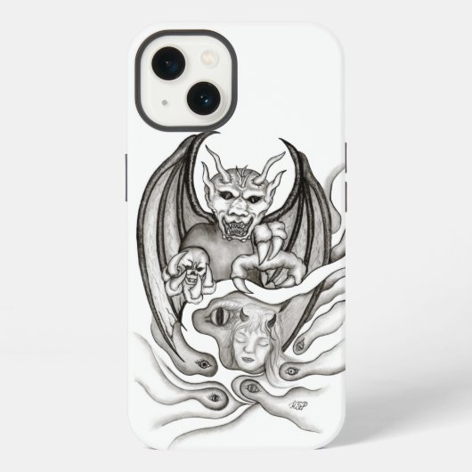 Mitternachtstraum - Devils iPhone Hülle (Rückseite)