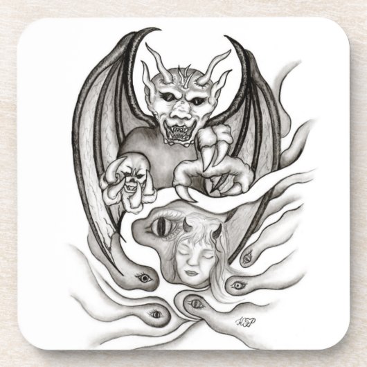 Mitternachtstraum - Devils Untersetzer (Vorderseite)