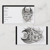 Mitternachtstraum - Devils Visitenkarte (Vorne/Hinten)