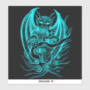 Mitternachtstraum - Träume im Tattoo-Stil Aufkleber