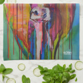 "Mitternachtstuch der fahrtii" Geschirrtuch (Gefaltet)