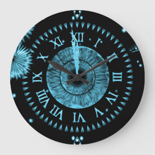 Mitternachtsuhr Große Wanduhr
