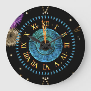 Mitternachtsuhr Große Wanduhr