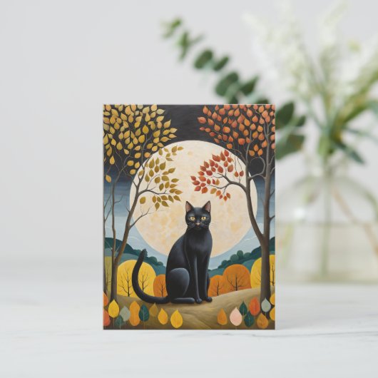 Mitternachtswächter Postkarte (Stehend Vorderseite)