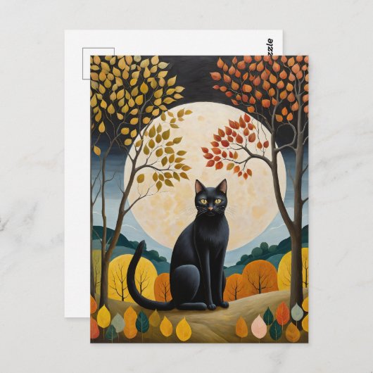 Mitternachtswächter Postkarte (Vorne/Hinten)