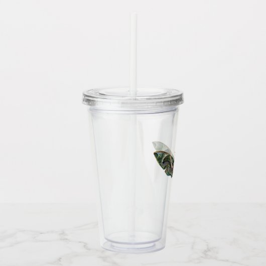 Mitternachtswald Vintag Moth Acryltrinkbecher (Rechts)