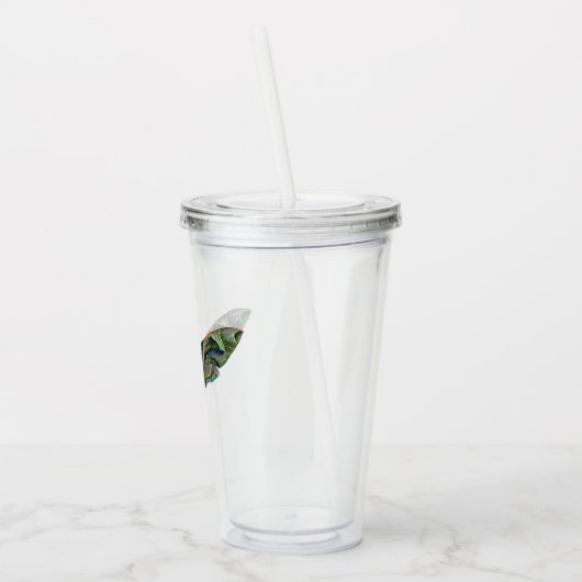 Mitternachtswald Vintag Moth Acryltrinkbecher (Links)