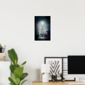 Mitternachtsweihnachten 11 x 17 poster (Heimbüro)