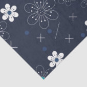 Mitternachtswinterpapier für Blume Seidenpapier (Ausschnitt)