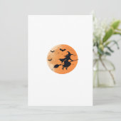 Mitternachtswitz im Himmel Einladung (Stehend Vorderseite)