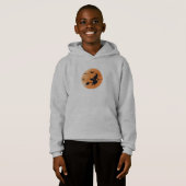 Mitternachtswitz im Himmel Hoodie (Vorne ganz)