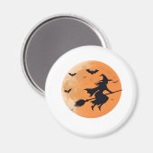 Mitternachtswitz im Himmel Magnet (Vorderseite/Rückseite)