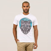 Mitternachtswolf T-Shirt (Vorne ganz)