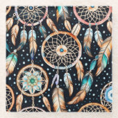 Mitternachtswunder Glasuntersetzer (Vorderseite)