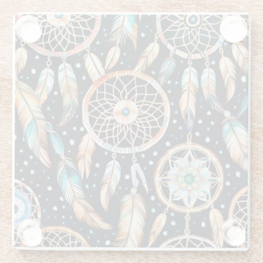 Mitternachtswunder Glasuntersetzer (Rückseite)