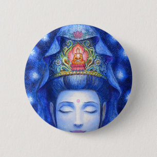 MitternachtsZen-Meditation Kuan Yin Button