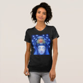 MitternachtsZen-Meditation Kuan Yin T-Shirt (Vorne ganz)