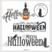 Mitternnacht Mischief Halloween Sticker Set (Blatt)