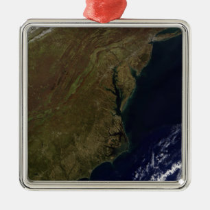 Mittler-Atlantische Vereinigte Staaten Silbernes Ornament