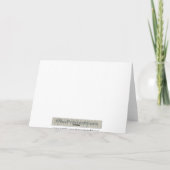 Mittler-Herbst Festival, rötlicher Mond und Karte (Rückseite)