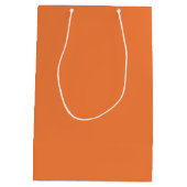 Mittlere Bag mit QR-Code für die Werbeaktion von M Mittlere Geschenktüte (Rückseite)