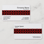 Mittlere Band - Archimedes-Muster Visitenkarte (Vorne/Hinten)