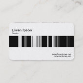 Mittlere Band - Codex 02 (Gold) Visitenkarte (Rückseite)