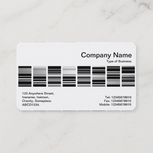 Mittlere Band - Codex 03 Visitenkarte (Vorderseite)