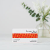 Mittlere Band - Die Orangenkrone Visitenkarte (Stehend Vorderseite)