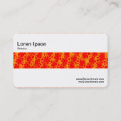 Mittlere Band - Die Orangenkrone Visitenkarte (Rückseite)