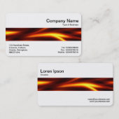 Mittlere Band - Feuersprachen Visitenkarte (Vorne/Hinten)