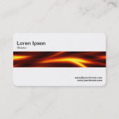 Mittlere Band - Feuersprachen Visitenkarte (Rückseite)