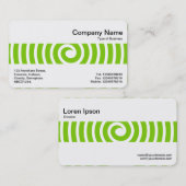 Mittlere Band - Spiral - Mars Green Visitenkarte (Vorne/Hinten)