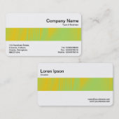 Mittlere Band - Subtile Textur Visitenkarte (Vorne/Hinten)