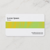 Mittlere Band - Subtile Textur Visitenkarte (Rückseite)