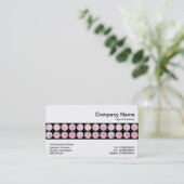 Mittlere Band - Texturierte Bereiche 01 Visitenkarte (Stehend Vorderseite)