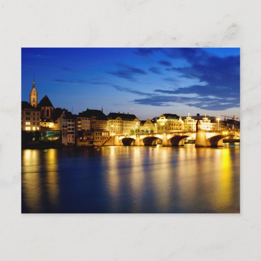 Mittlere Brucke Postkarte (Vorderseite)