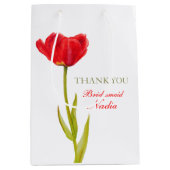 Mittlere Geschenktasche der roten Mittlere Geschenktüte (Vorderseite)