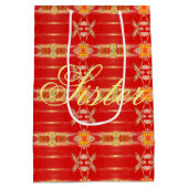 Mittlere Geschenktasche für jeden Anlass Mittlere Geschenktüte (Rückseite)