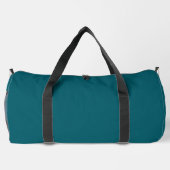 Mittlere grüne Farbe Schlicht Duffle Bag (Rückseite)