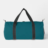 Mittlere grüne Farbe Schlicht Duffle Bag (Vorderseite)
