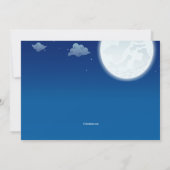 Mittlere Herbsteinladungen Einladung (Rückseite)