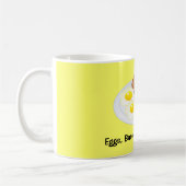 Mittlere Kaffeetasse-Eier, Speck, Toast u. Kaffee Kaffeetasse (Links)