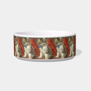 Mittlere Keramik Pet Bowl Adorable kitty Cat! Napf