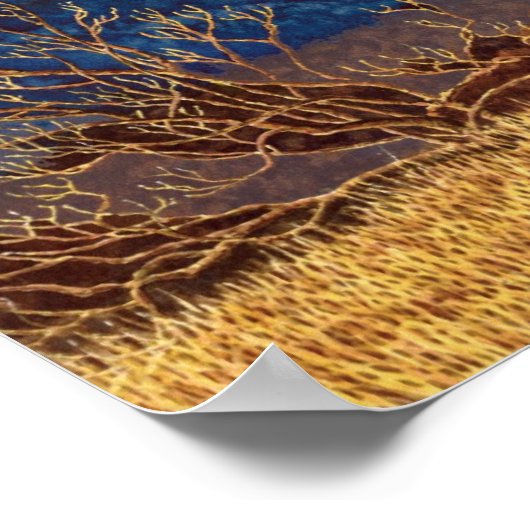 Mittlere Macht Poster (Ecke)